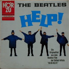 Beatles Help レコード　ドイツ盤 GERMAN LPs of THE BEATLES