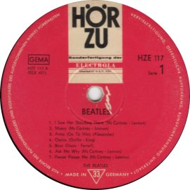 ビートルズBEATLES/Please Please Me/ドイツ盤 ドイツ盤「Die Beatles」マト1 vs マト2 聴き比べ - shiotch7 の